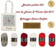 Breibar pakket 503 voor de Lossen & Vasten Cal 2017 Scheepjes label en 2 grote Lossen & Vasten knopen Breibar pakket 503 voor de Lossen & Vasten Cal 2017 Scheepjes label en 2 grote Lossen & Vasten knopen