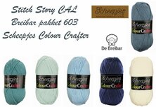 Stitch Story CAL Breibar pakket 603 Scheepjes Colour Crafter incl een Scheepjes label. Stitch Story CAL Breibar pakket 603 Scheepjes Colour Crafter incl een Scheepjes label.